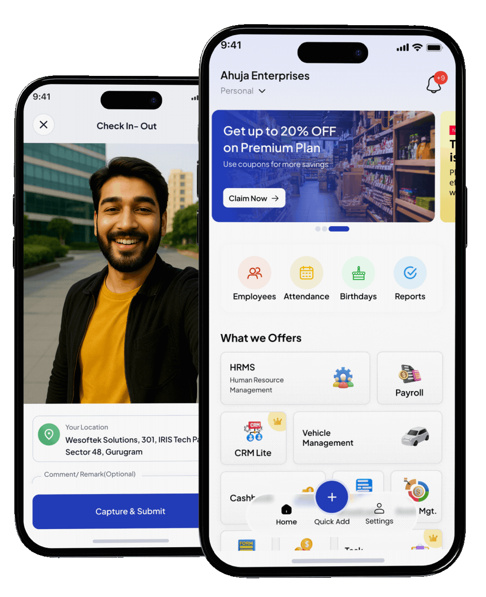 SuperManage mobile app